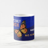 America’s Only Monarch | March 28 No Kings Day Kaffeetasse (Mittel)