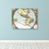 America Sive India Nova Leinwanddruck (Insitu (Holzboden))