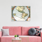 America Sive India Nova Leinwanddruck (Insitu (Wohnzimmer))