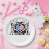 America Skeleton Hands Pappteller (Party)