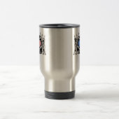 America Skeleton Hands Reisebecher (Mittel)