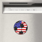 America Soccer Ball Magnete Magnet (In Situ (Geschirrspüler))