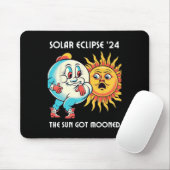 America Solar Eclipse 2024 4,08,24 The Sun Got Moo Mousepad (Mit Mouse)