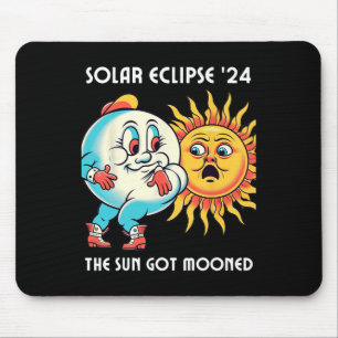 America Solar Eclipse 2024 4,08,24 The Sun Got Moo Mousepad