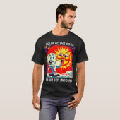 America Solar Eclipse 4 08 Illustration T-Shirt (Vorne ganz)