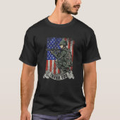 America Soldier Thank You Patriotic Veterans Day T-Shirt (Vorderseite)