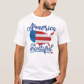 America The Beautiful T-Shirt (Vorderseite)