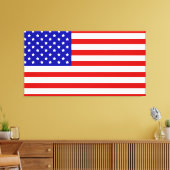 america, the land of proud americans leinwanddruck (Insitu (Wohnzimmer))