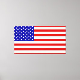 america, the land of proud americans leinwanddruck