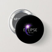 America Totality 04 08 24 Total Solar Eclipse 2024 Button (Vorne & Hinten)