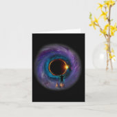 America Totality Spring 4.08.24 Total Solar Eclips Karte (Gelbe Blume)