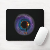 America Totality Spring 4.08.24 Total Solar Eclips Mousepad (Mit Mouse)