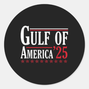 America Usa 2025 Offizielles T Shirt Runder Aufkleber
