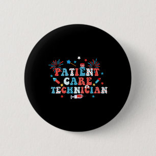 America Usa Feuerwerk Patient Care Technician 4. Button