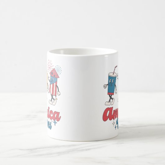 America Vibes Kaffeetasse (Mittel)