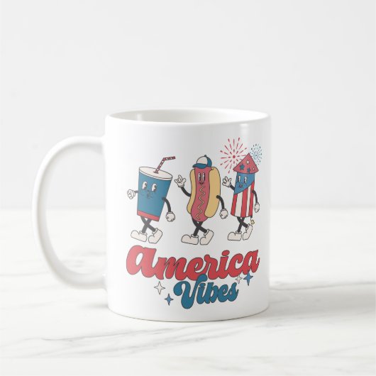 America Vibes Kaffeetasse (Links)