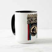 America Victory Day - Ehre die Tapferen heute! Tasse (Vorderseite Links)