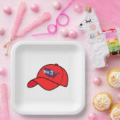 America Was Built By Immigrants Plates Pappteller (Party)