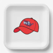 America Was Built By Immigrants Plates Pappteller (Vorderseite)