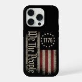 America We the People 1776  iPhone Hülle (Rückseite)