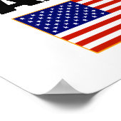 America, Where Voting Works Poster (Ecke)