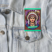 America Women  Button (Insitu)