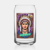 America Women Dosenglas (Rückseite)