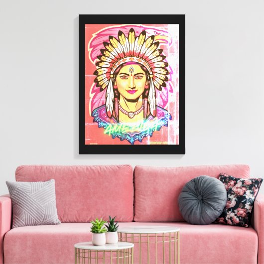 America Women  Leinwanddruck (Insitu (Wohnzimmer))