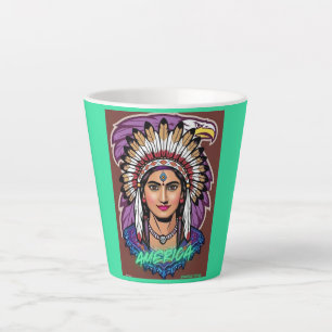 America Women  Milchtasse