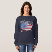 America Zuhause Sweet Zuhause Sweatshirt (Vorne ganz)