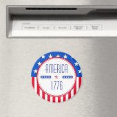 American 1776 patriotic Magnet (In Situ (Geschirrspüler))