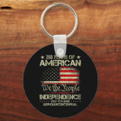American 250th Anniversary Celebration 250 Years U Schlüsselanhänger (Vorderseite)