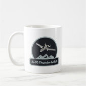 American A-10 Warthog Jet Aircraft Kaffeetasse (Links)