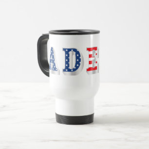 AMERICAN ADEPT - Grafikdesign Reisebecher
