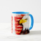 American Adler Coffee Tasse (VorderseiteRechts)