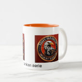 American Aerie Zweifarbige Tasse (VorderseiteRechts)