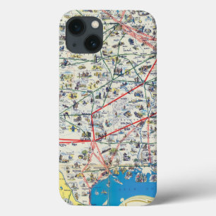 American Airlines-Systemskarte Case-Mate iPhone Hülle