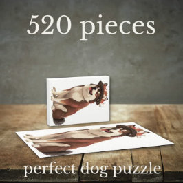 American Akita Hund aus Fairy Jahrbuch 1 Puzzle