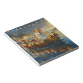 American Akita Weihnachtsfest Reise Notizblock (angewinkelt)