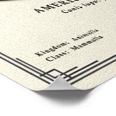 American Akita Zoology Series Poster (Ecke)