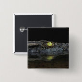 American Alligator Button (Vorne & Hinten)