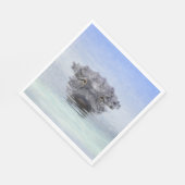 American Alligator – Lake Apopka Wildlife Drive Serviette (Ecke)