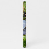 American Alligator unter den Pflanze - Lebhaft iPhone Hülle (Rechte Seite)