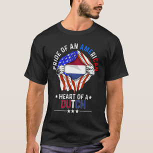 American America Pride Foreign Netherlands F T-Shirt