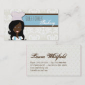 American American Baker Cup Cakes Business Card Visitenkarte (Vorne/Hinten)