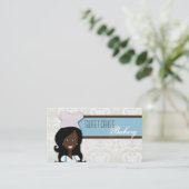 American American Baker Cup Cakes Business Card Visitenkarte (Stehend Vorderseite)