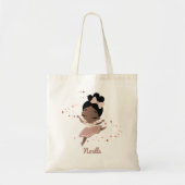 American American Ballerina mit Bow, Rose Gold Tragetasche (Vorne)