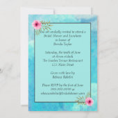 American American Bridal Shower Einladung (Rückseite)