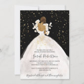 American American Bride, Wedding Dress, Bridal Einladung (Vorderseite)