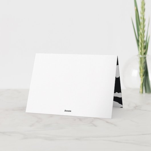 American American Cowboy Western Birthday Party Dankeskarte (Rückseite)